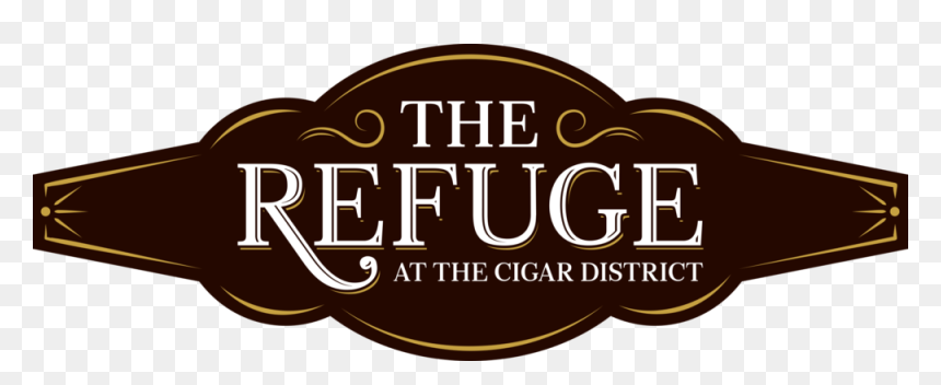 18tcd01 Refuge Logo V2 - Graphic Design, HD Png Download - cigar clipart png