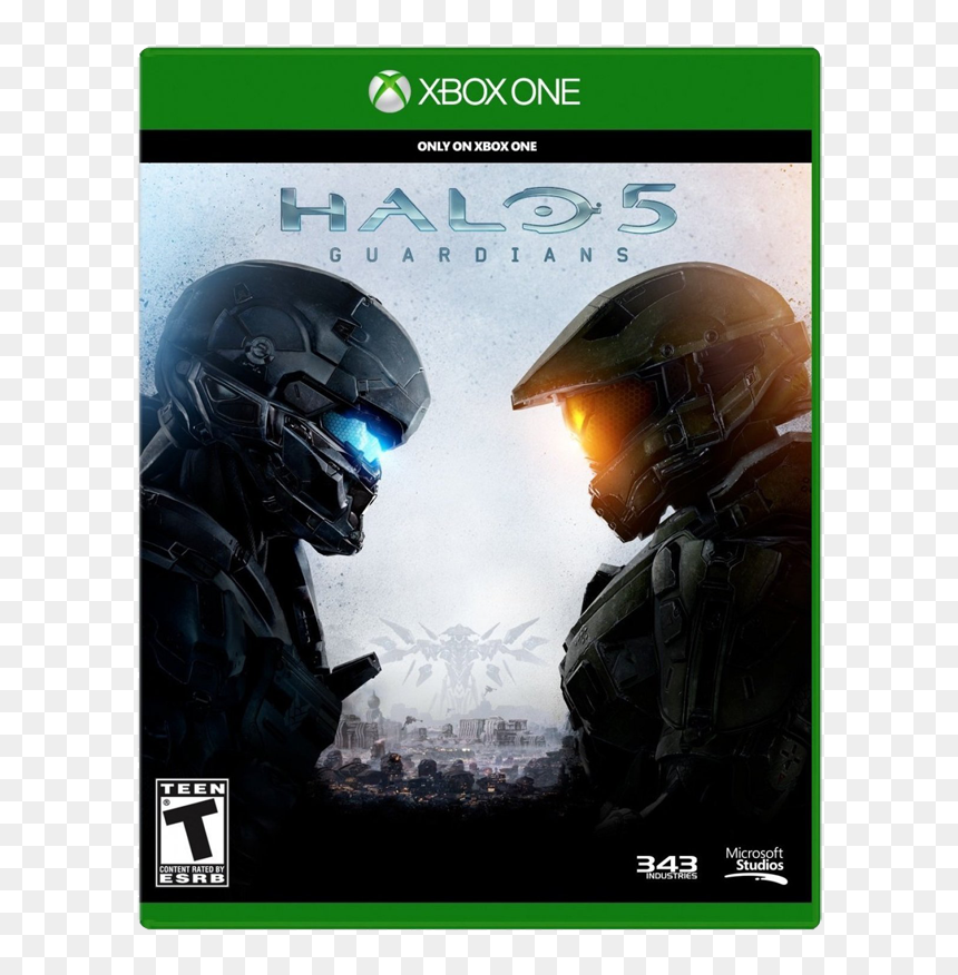 Xbox One Halo - Halo 5 Guardians Case, HD Png Download - halo spartan helmet png