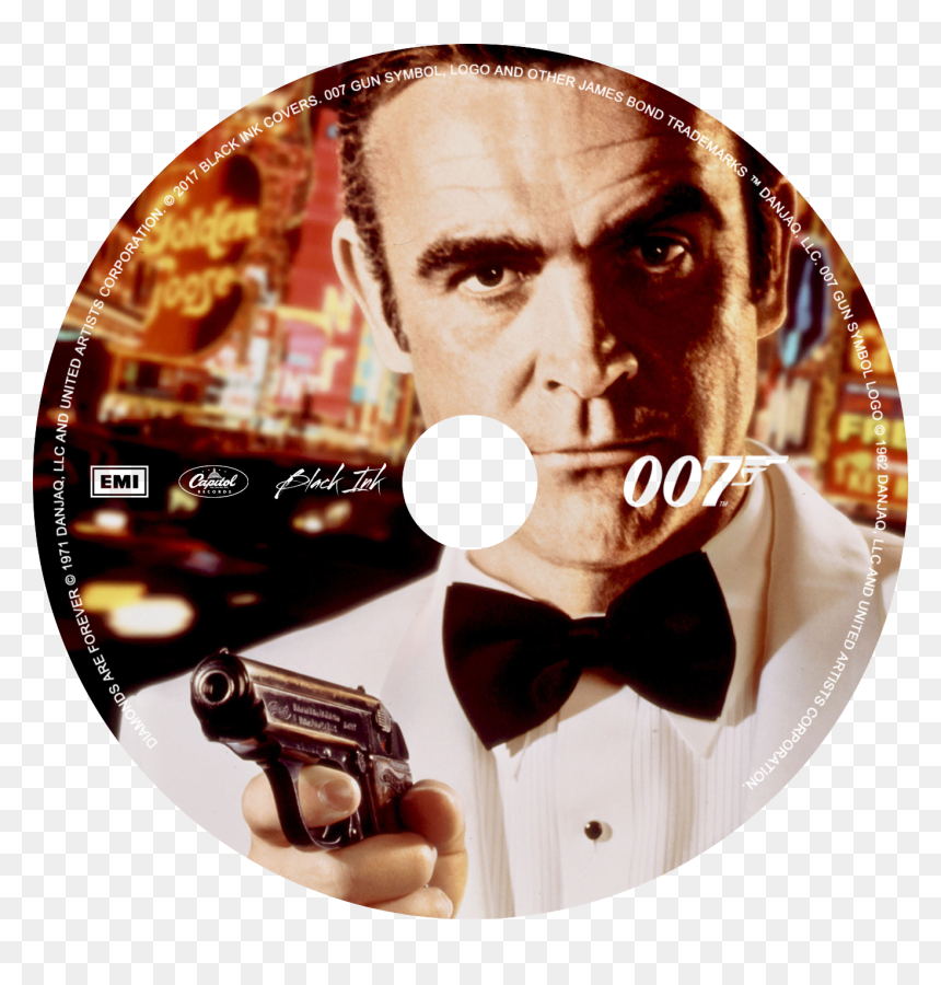Diamonds Are Forever Vhs, HD Png Download - james bond gun barrel png