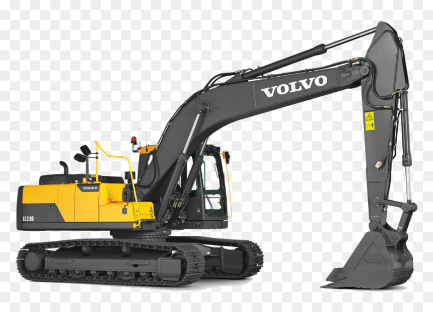 Volvo Ec210d Crawler Excavator, 21 Ton, 167 Hp - Ec210d Volvo, HD Png Download - digger png