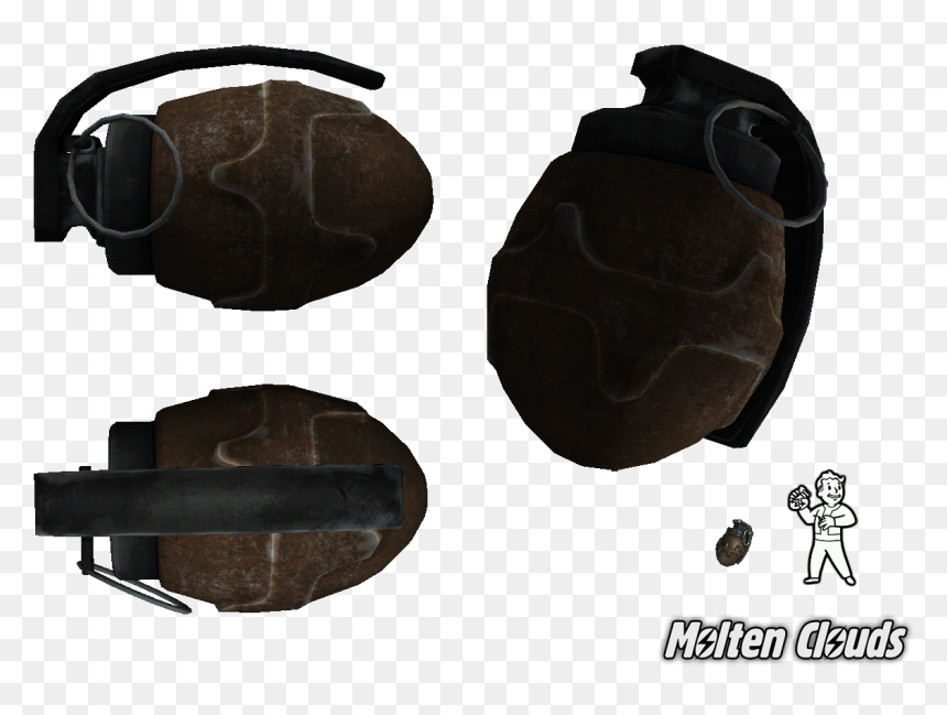 View Media - Headphones, HD Png Download - frag grenade png