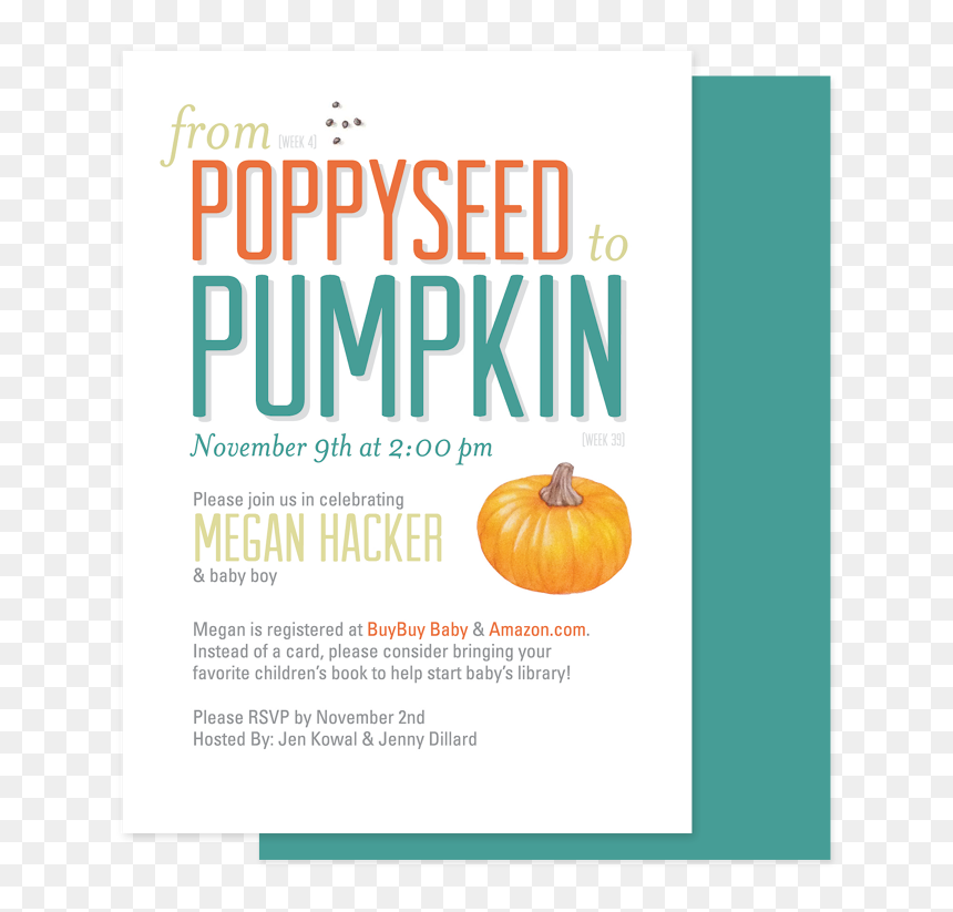 Pumpkin, HD Png Download - watercolor pumpkin png