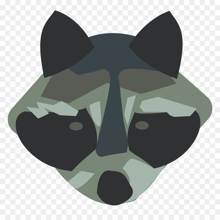 Raccoon Clip Art, HD Png Download - raccoon face png