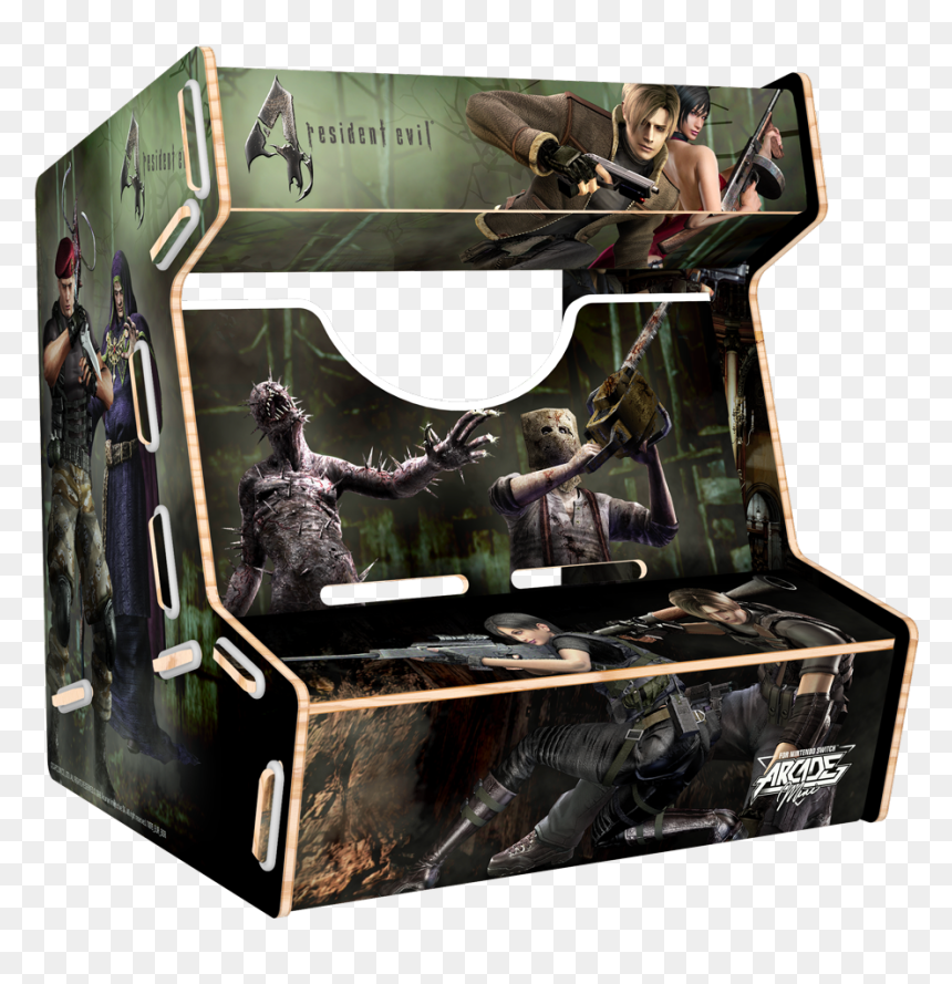 Arcade Mini Résident Evil, HD Png Download - raccoon face png