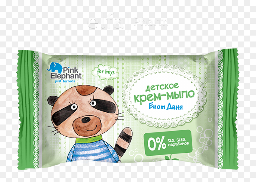 Baby Cream Soap, HD Png Download - raccoon face png
