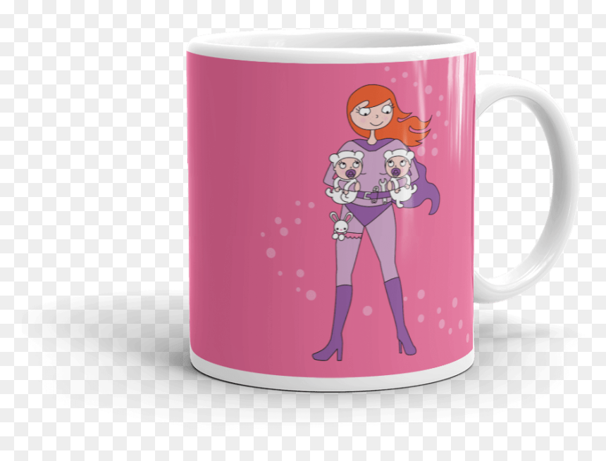 Mug, HD Png Download - super mom png