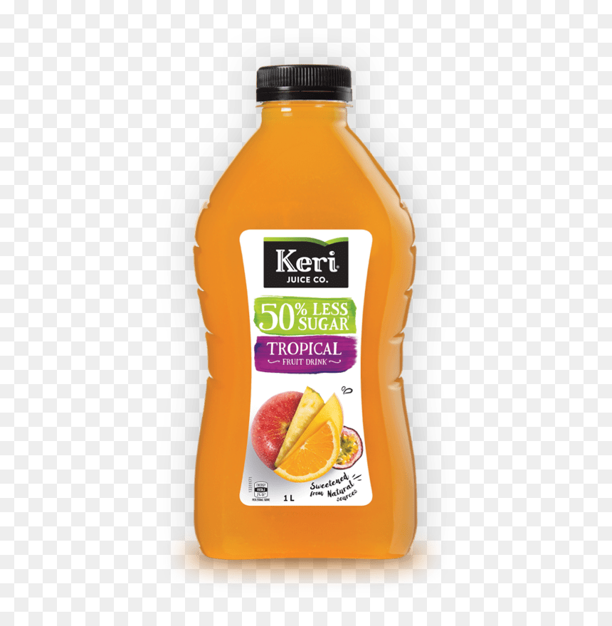 Plastic Bottle, HD Png Download - tropical fruit png