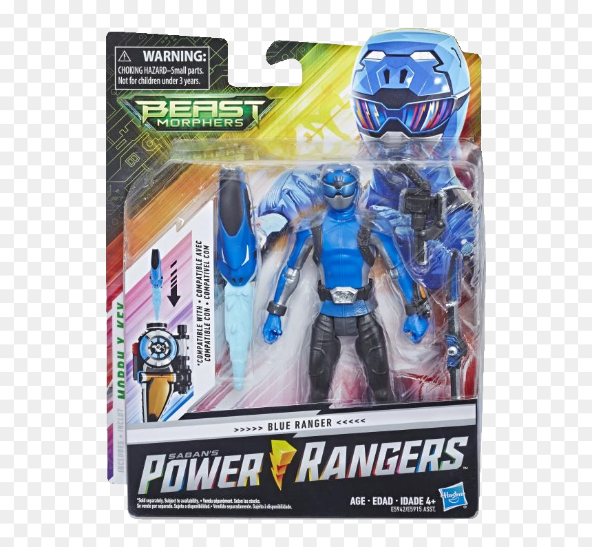Hasbro Power Rangers Beast Morphers, HD Png Download - blue ranger png