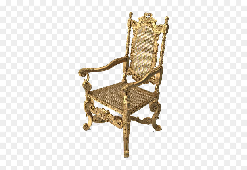 Gold Throne Png High-quality Image - Throne, Transparent Png - gold throne png