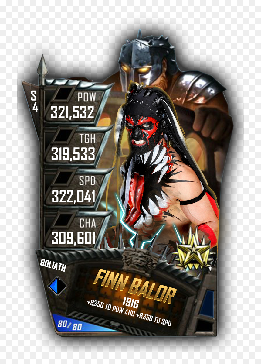 Wwe Supercard Finn Balor, HD Png Download - finn balor demon png