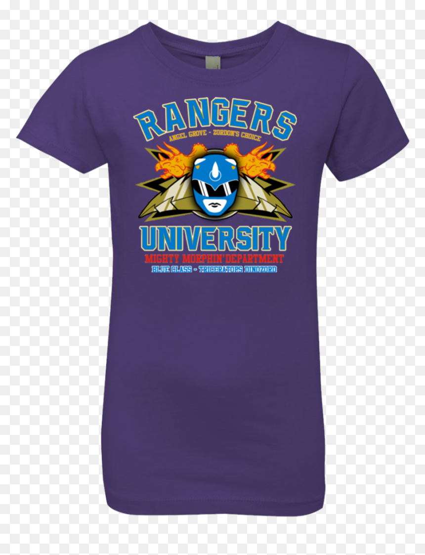 Rangers U Blue Ranger Girls Premium T-shirt - T-shirt, HD Png Download - blue ranger png