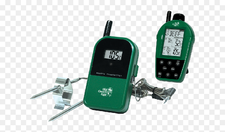 Main Product Photo - Big Green Egg Dual Probe Remote Thermometer, HD Png Download - termometer png