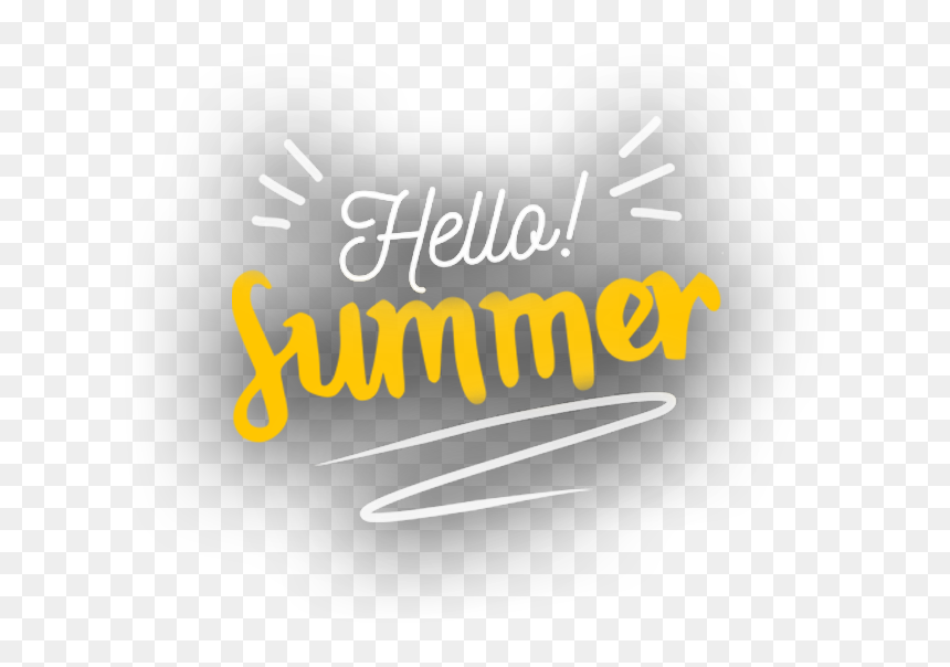 Graphic Design, HD Png Download - hello summer png