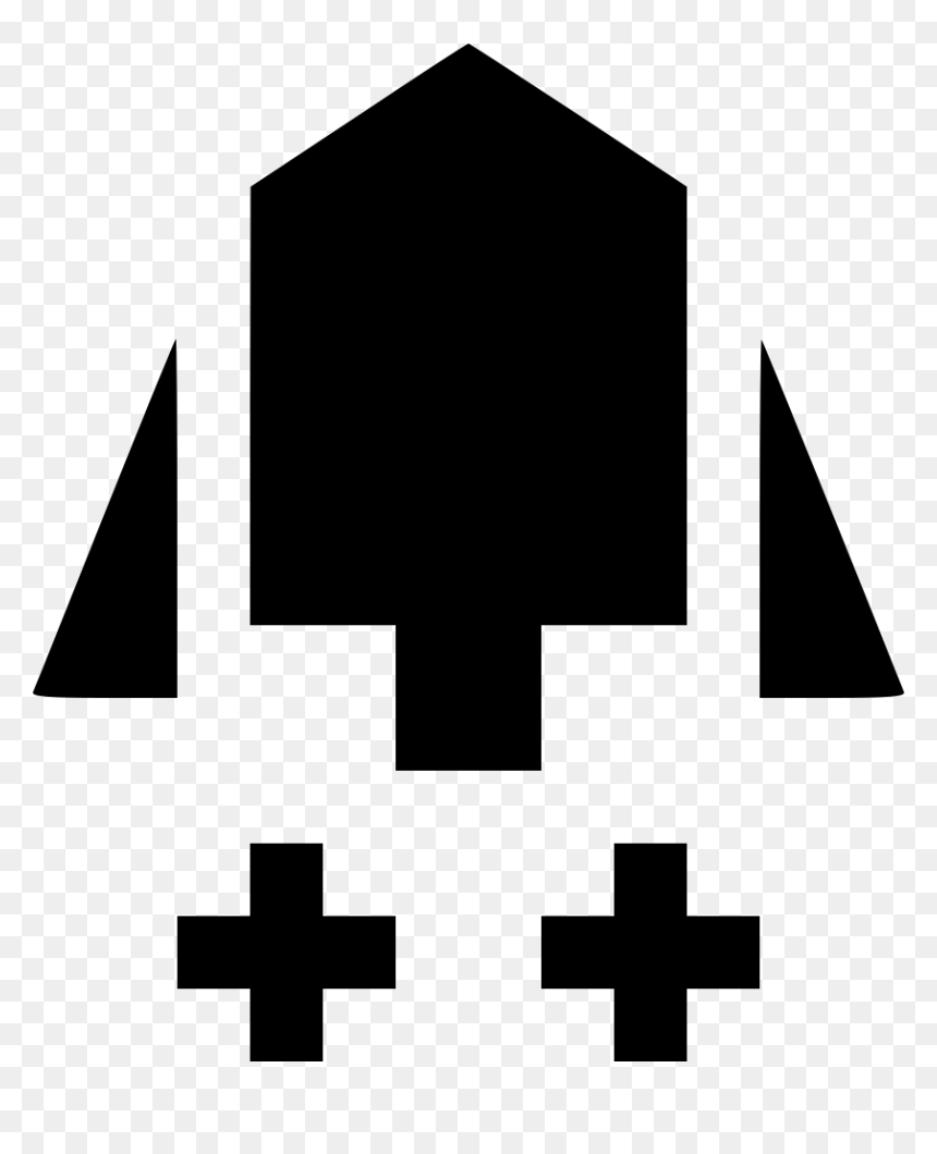 Spaceship - Cross, HD Png Download - spaceship png transparent
