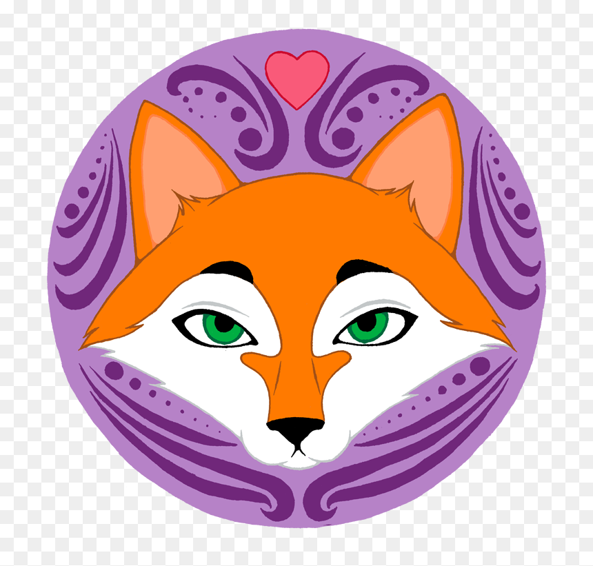 Cute Fox - Red Fox, HD Png Download - cute fox png