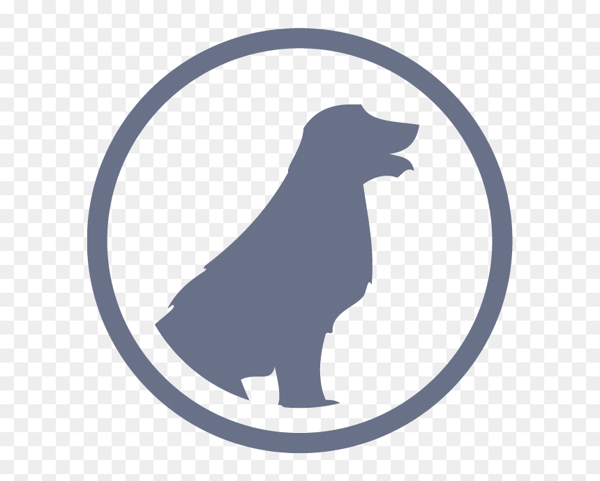 Dog House Sign Granite - Dog, HD Png Download - silhouette dog png