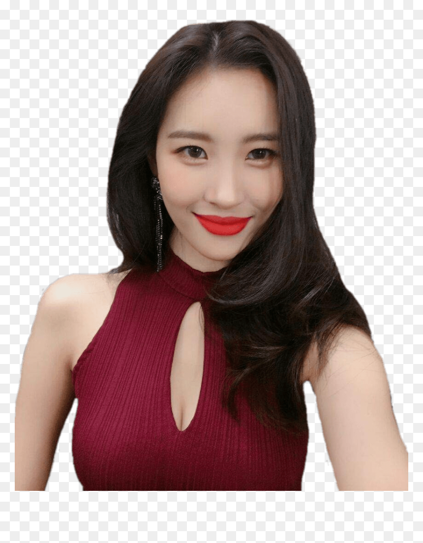 Sunmi Red Lips - Sunmi Png, Transparent Png - woman lips png