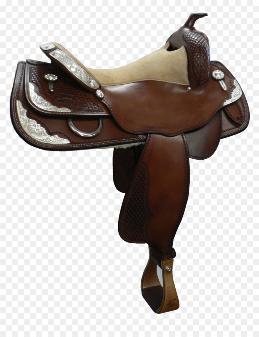 Reining Saddle - Saddle, HD Png Download - horse saddle png