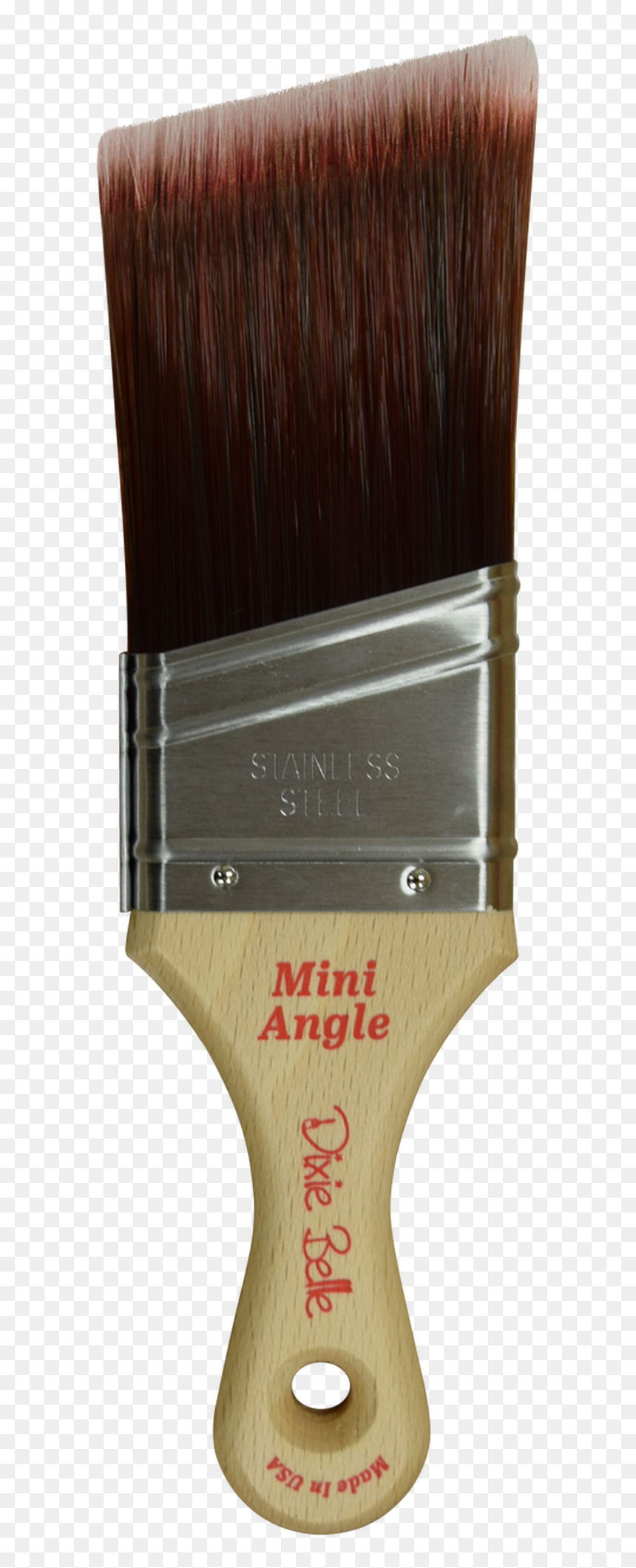 Dbp Mini Angle Synthetic Brush - Paint Brush, HD Png Download - brush stroke cross png
