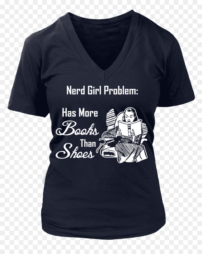 T Shirt Don T Tell Me, HD Png Download - nerd girl png