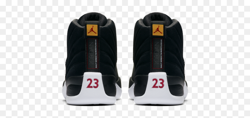 Air Jordan 12 Reverse Taxi, HD Png Download - jordan 12 png