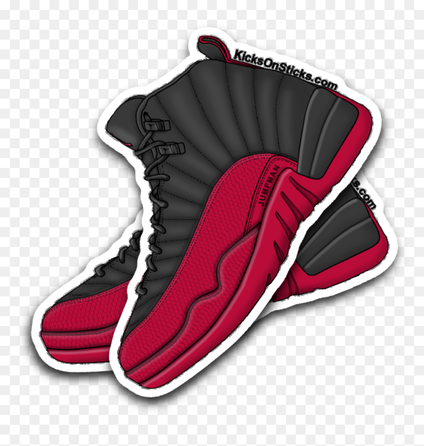 Water Shoe, HD Png Download - jordan 12 png