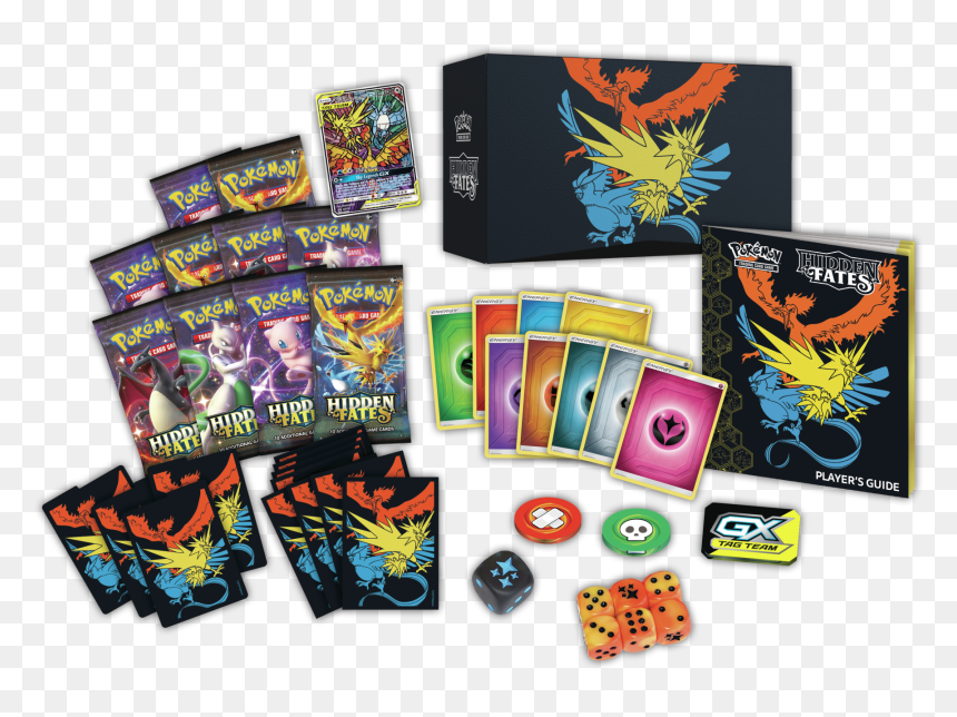 Hidden Fates Elite Trainer Box "
 Src="data - Pokemon Elite Trainer Box Hidden Fates, HD Png Download - pokemon png pack