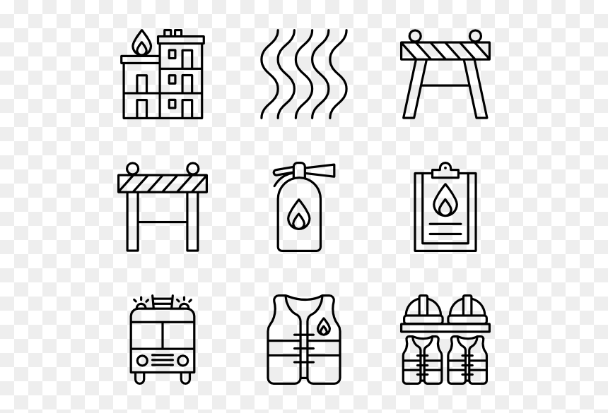 Shirt Icon Line, HD Png Download - flame outline png