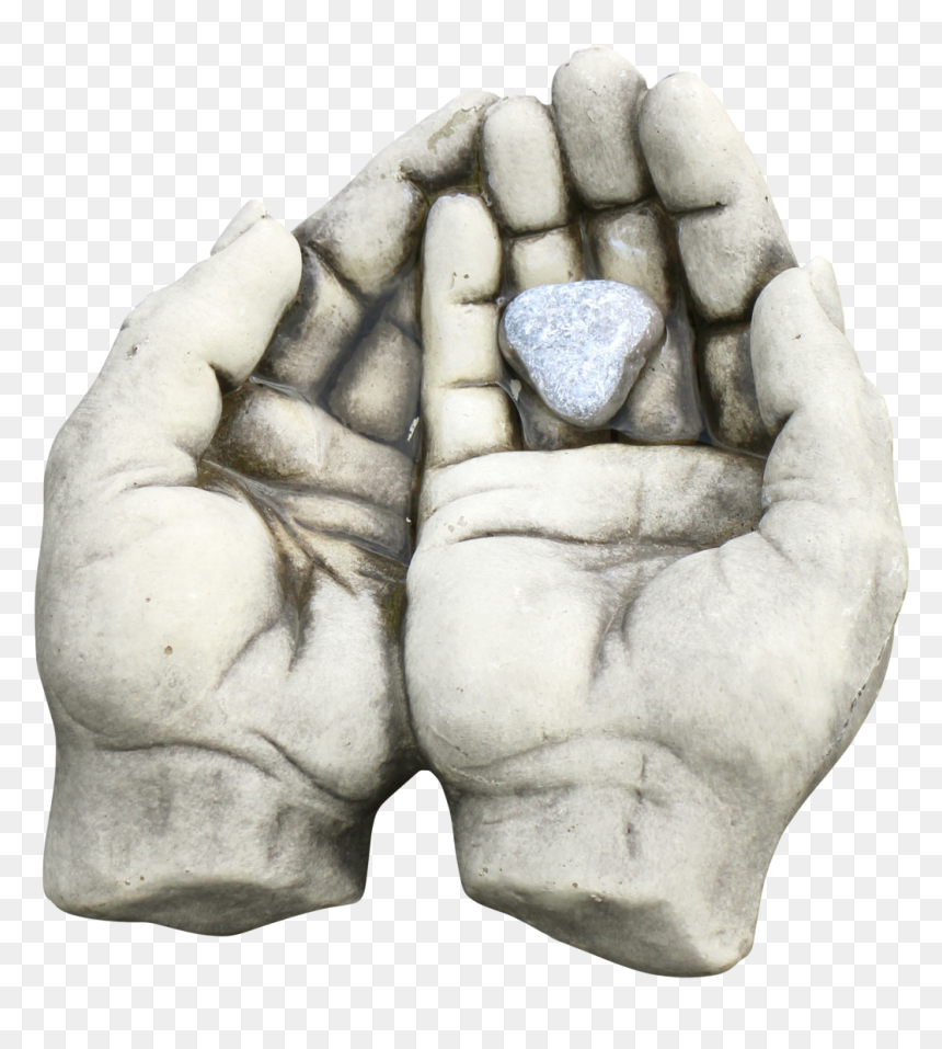 Stone Made Hands Png Image - Hands Made Of Stone, Transparent Png - hands drawing png