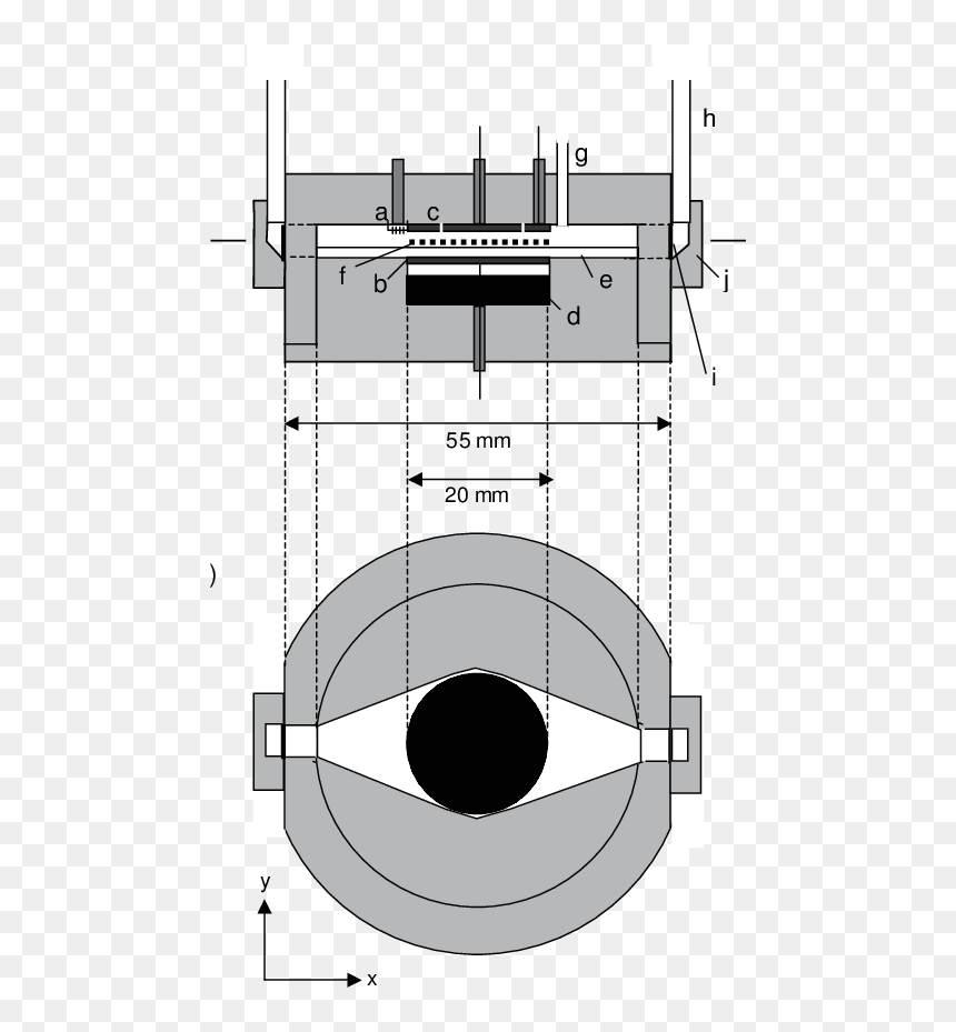 Diagram, HD Png Download - cross drawing png