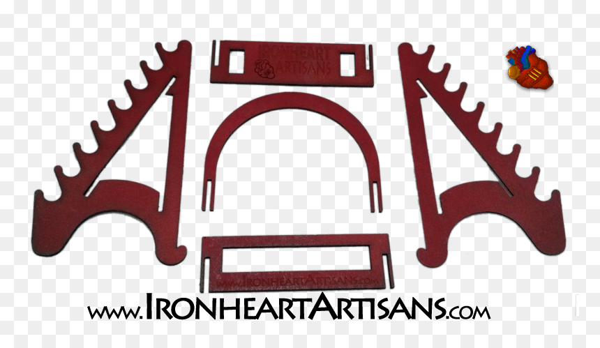 Paint Brush Clipart Paint Holder - Horizontal Paint Brush Holder, HD Png Download - paint brush clipart png
