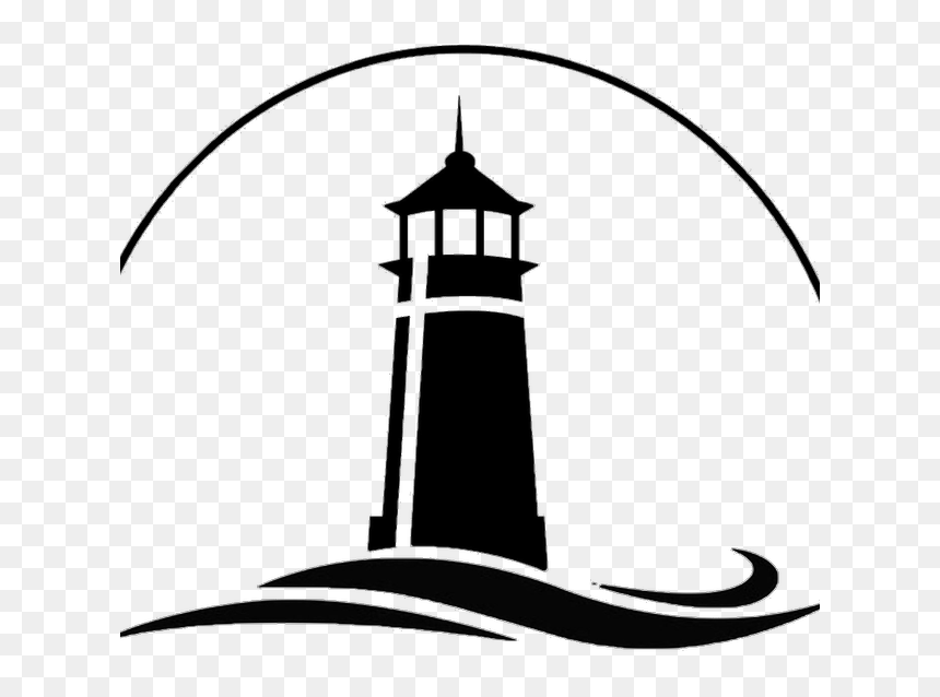 Clip Art Portable Network Graphics Lighthouse Transparency - Clipart Lighthouse, HD Png Download - butterfly clipart png black and white