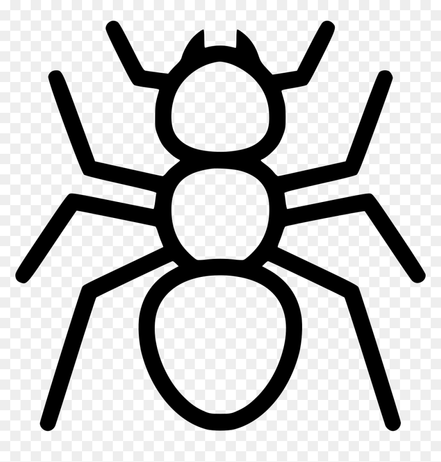 Svg Free Download Onlinewebfonts - Ant Icon Transparent, HD Png Download - ant clipart png
