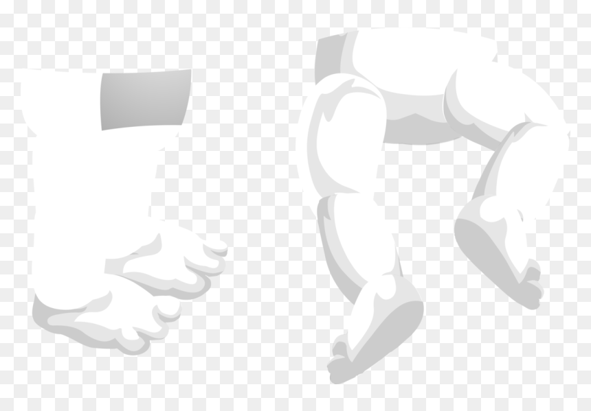 Monochrome - Illustration, HD Png Download - pants clipart png