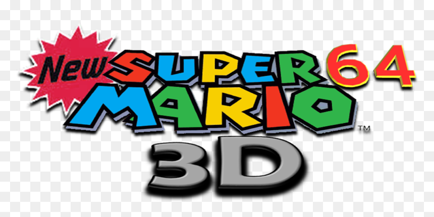Super Mario Bros Mario 23 Plush , Png Download - Super Mario, Transparent Png - mario bros logo png