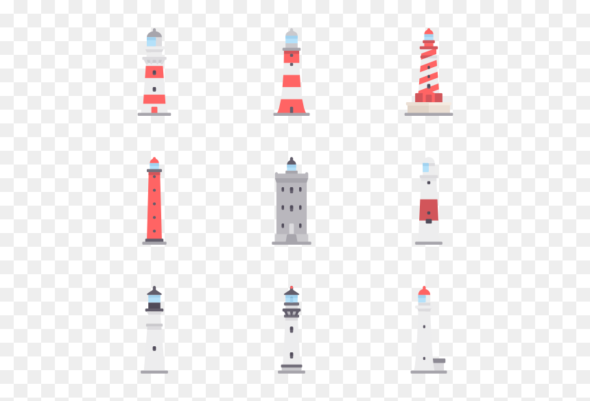 Lighthouse Icon Vector, HD Png Download - lighthouse logo png