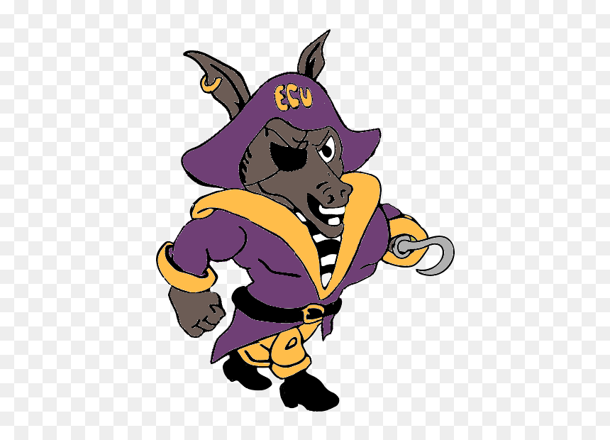 Cartoon, HD Png Download - east carolina logo png