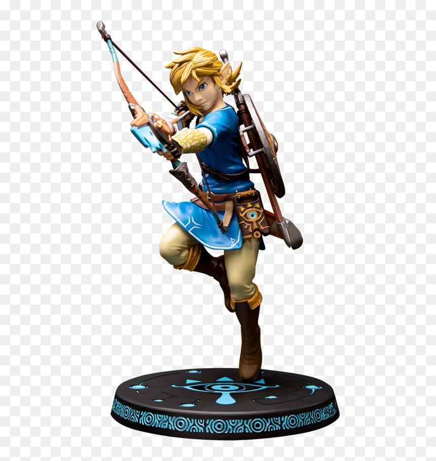 Action Figure, HD Png Download - the legend of zelda breath of the wild logo png