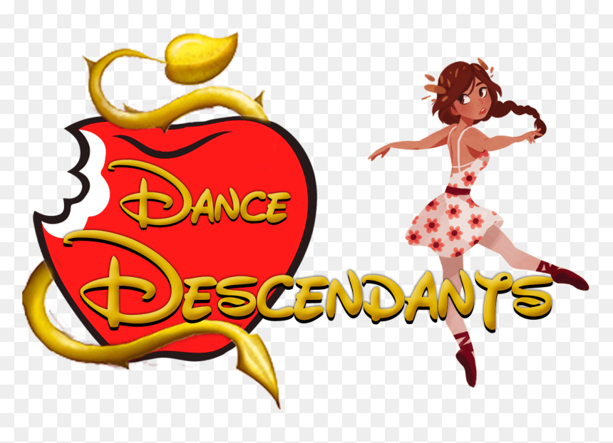 Design Character Ballerina, HD Png Download - descendants logo png