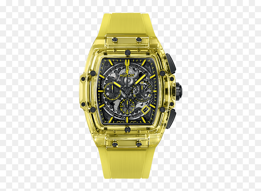 Hublot Spirit Of Big Bang Yellow Sapphire, HD Png Download - the big bang theory logo png