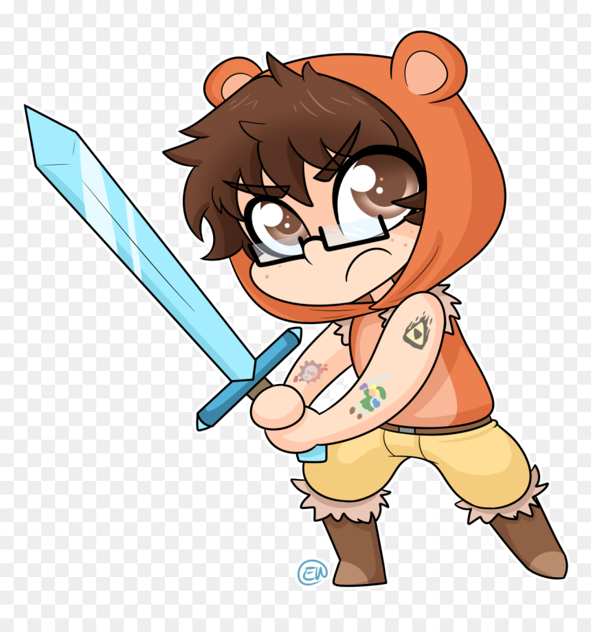 “mini Mogar 
” - Cartoon, HD Png Download - achievement hunter logo png