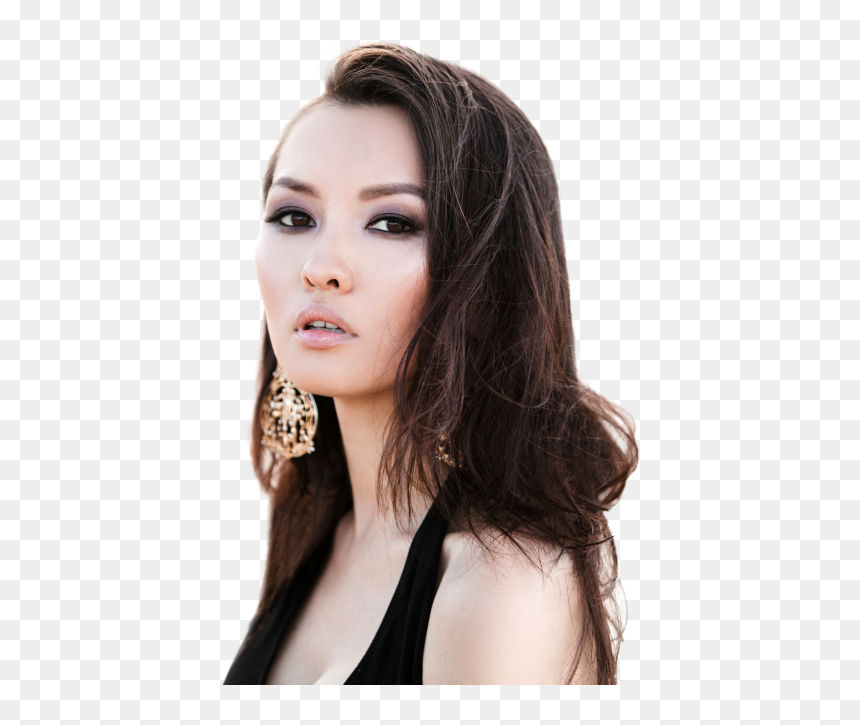 Asian Dating Beauties Pop Up - Portrait, HD Png Download - asian model png