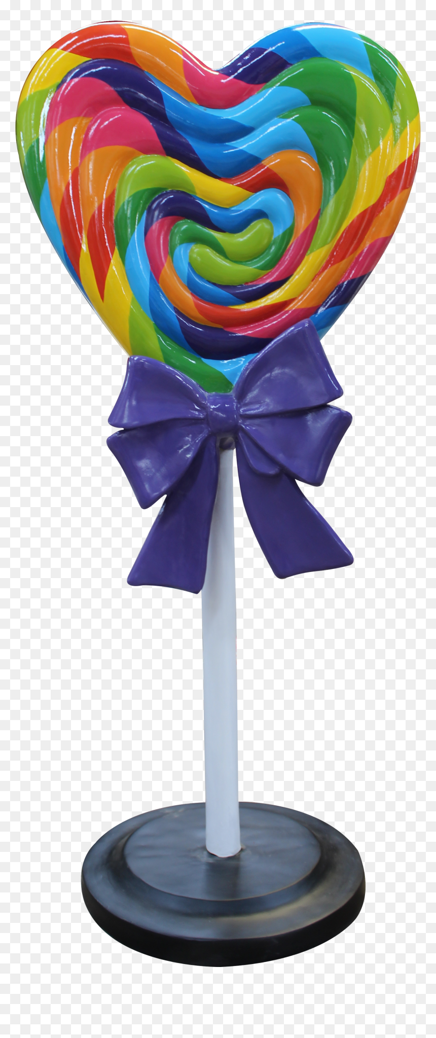 Stick Candy, HD Png Download - rainbow lollipop png