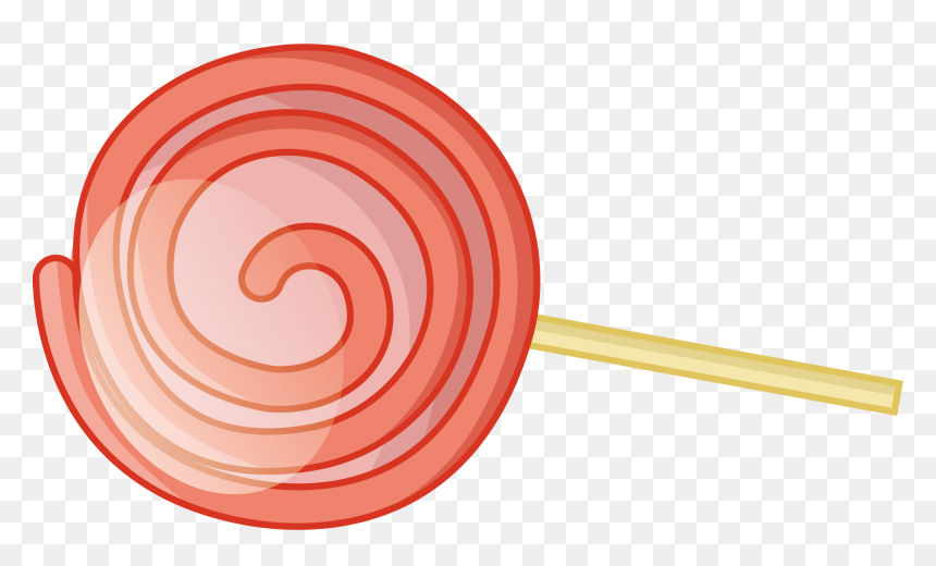 Lollipop Cartoon - Lollipop Candy Cartoon Png, Transparent Png - rainbow lollipop png