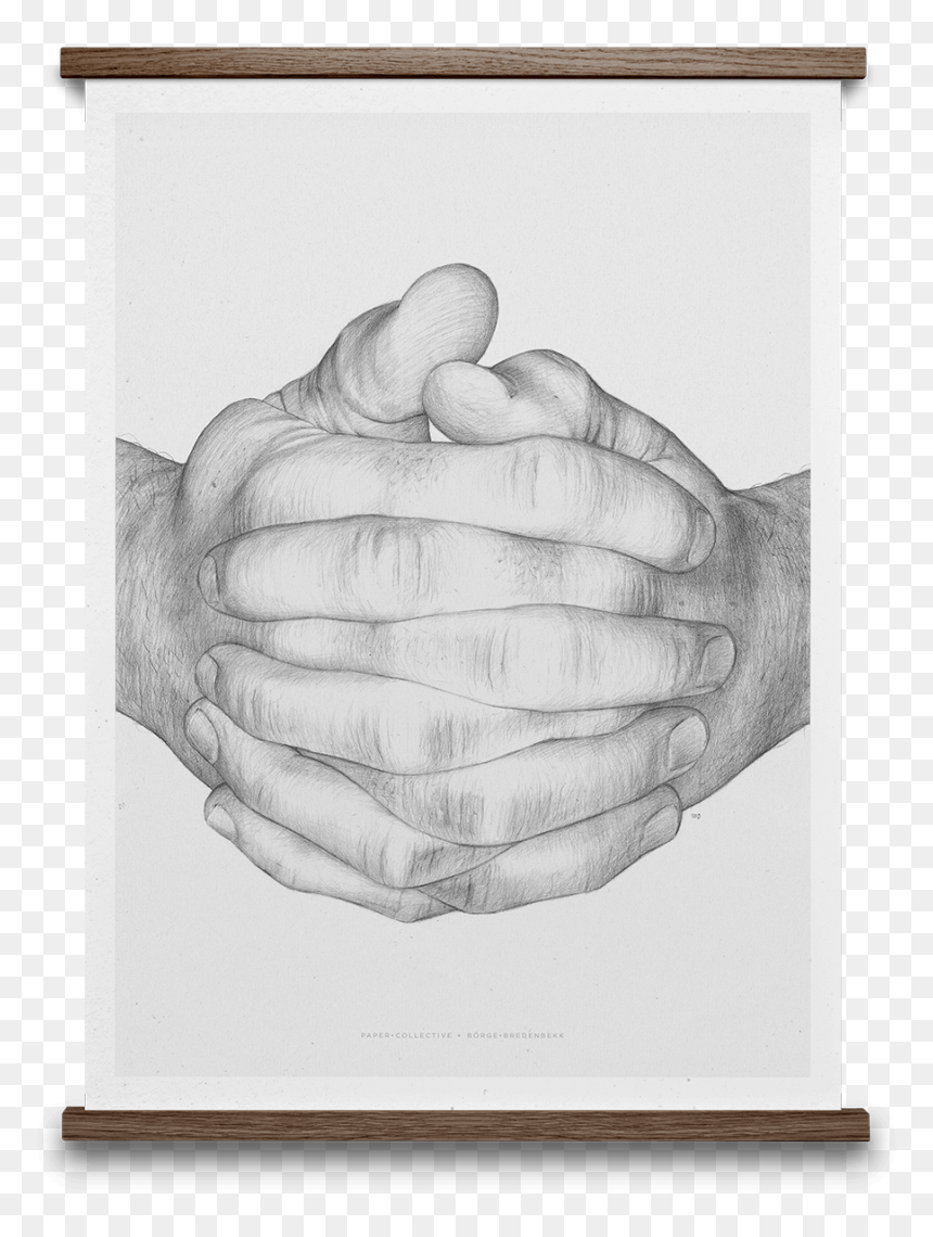 Hands Original Mom S Wishlist Pinterest Prints - Drawing Of Folded Hands, HD Png Download - wishlist png
