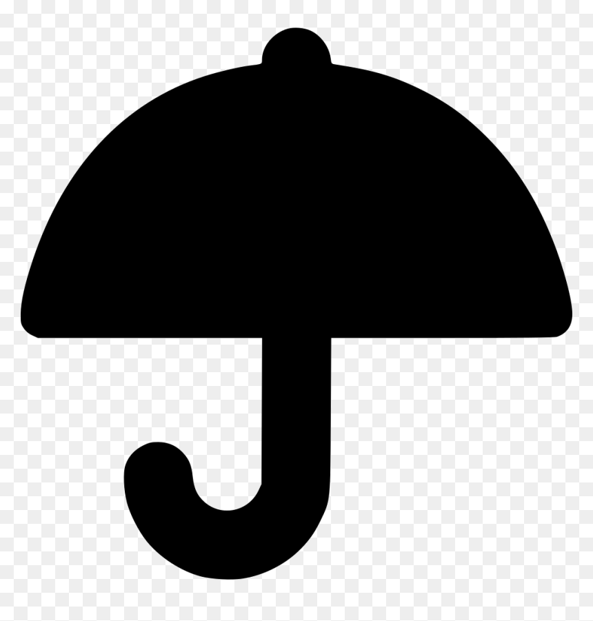 Umbrella Safety Safe Rain Weather Protection - Scalable Vector Graphics, HD Png Download - umbrella silhouette png