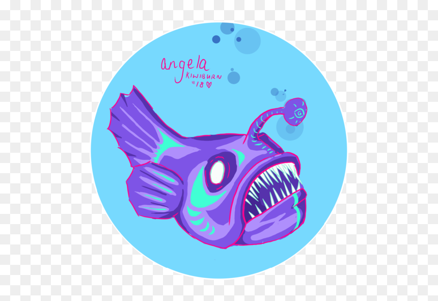 Illustration, HD Png Download - angler fish png