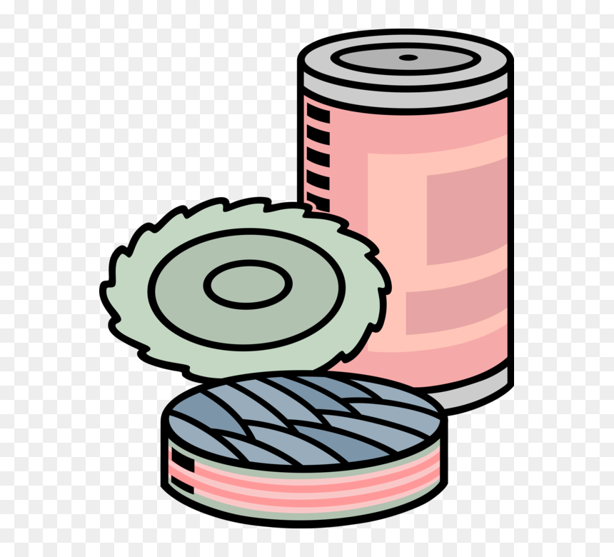 Vector Illustration Of Tin Or Can Of Sardines Nutrient-rich - Sardinas Clipart, HD Png Download - canned goods png