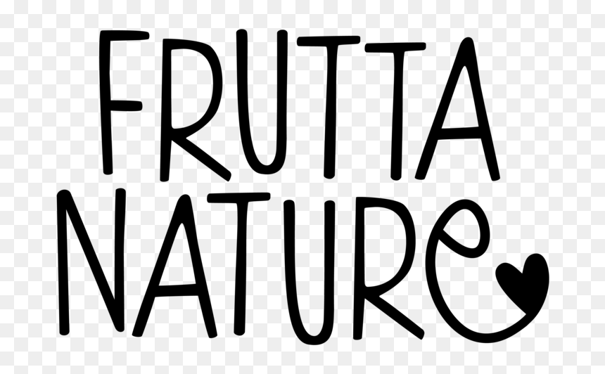 Fruttanature Logo Negro - Calligraphy, HD Png Download - negro png