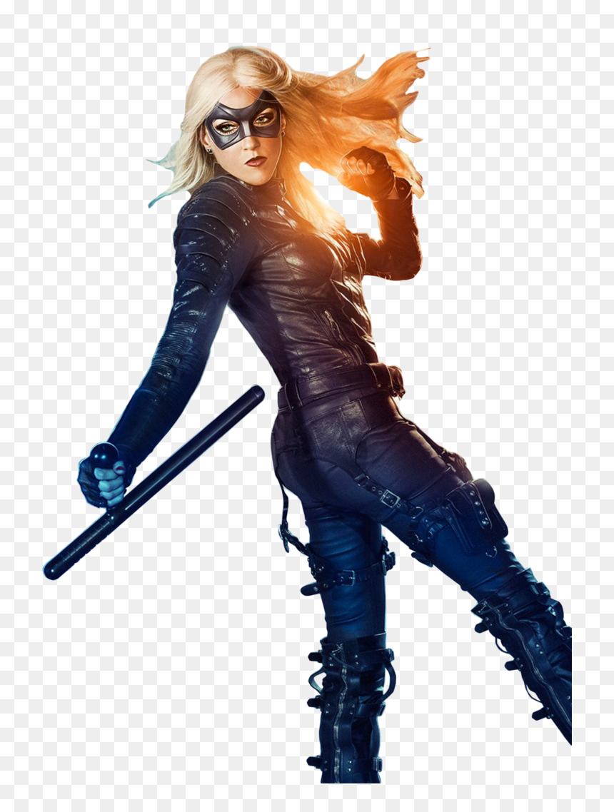 Black Canary Arrow Poster, HD Png Download - negro png